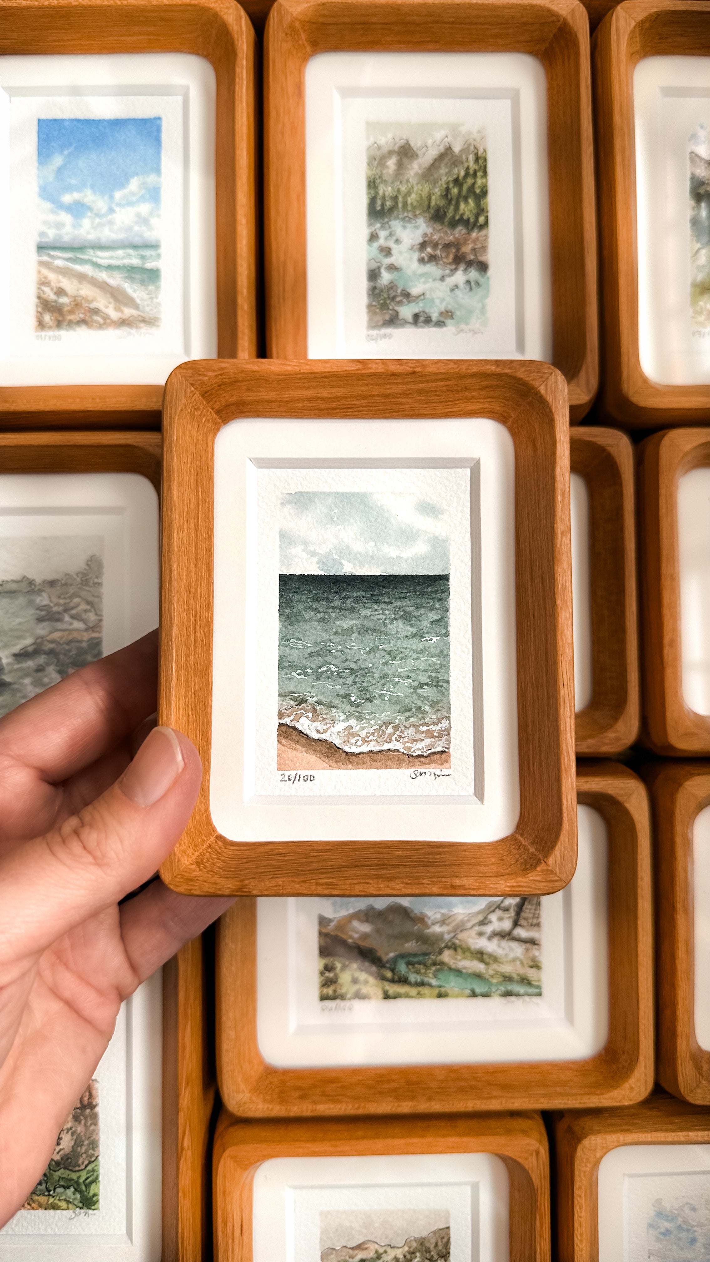 100 Mini Landscapes