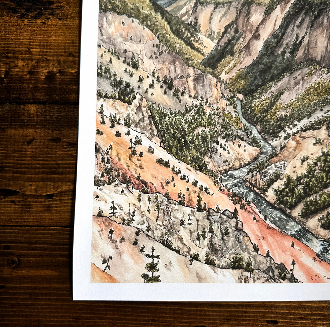 Yellowstone Print