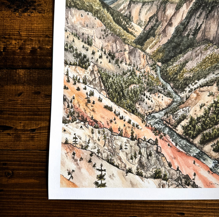 Yellowstone Print