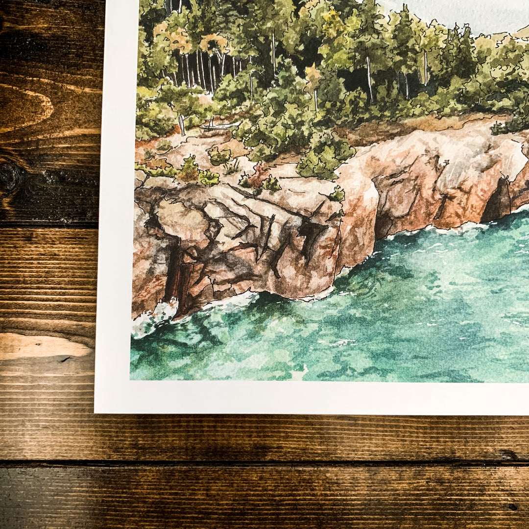 Misty Waters Print
