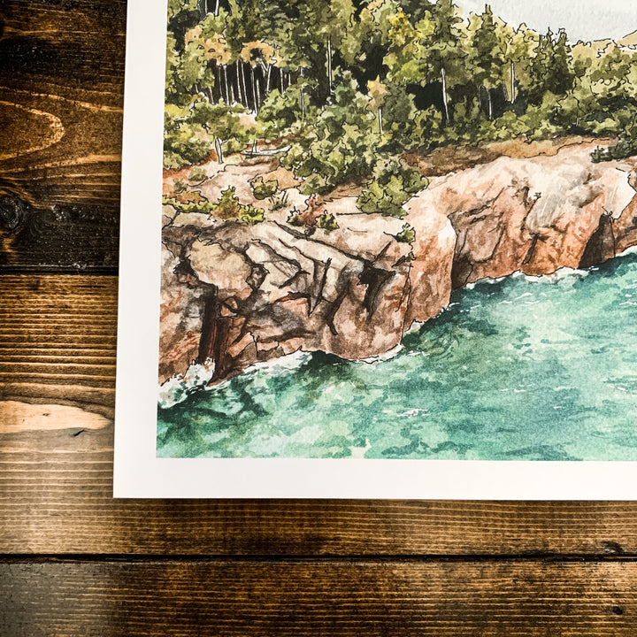 Misty Waters Print