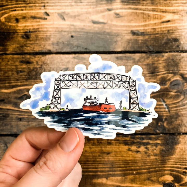 Port City Freighter, Vinyl Sticker