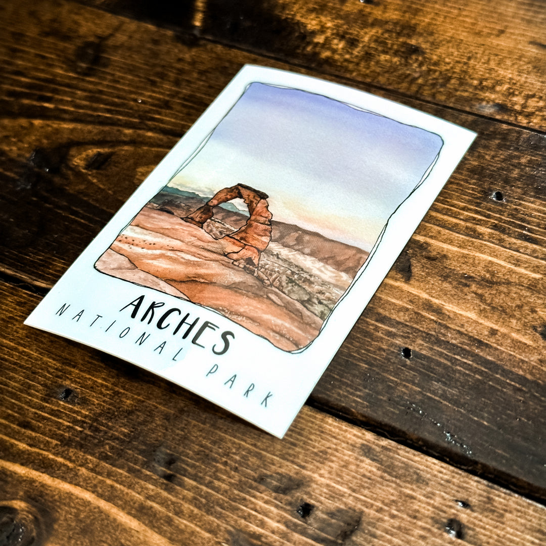 Arches National Park, Vinyl Sticker