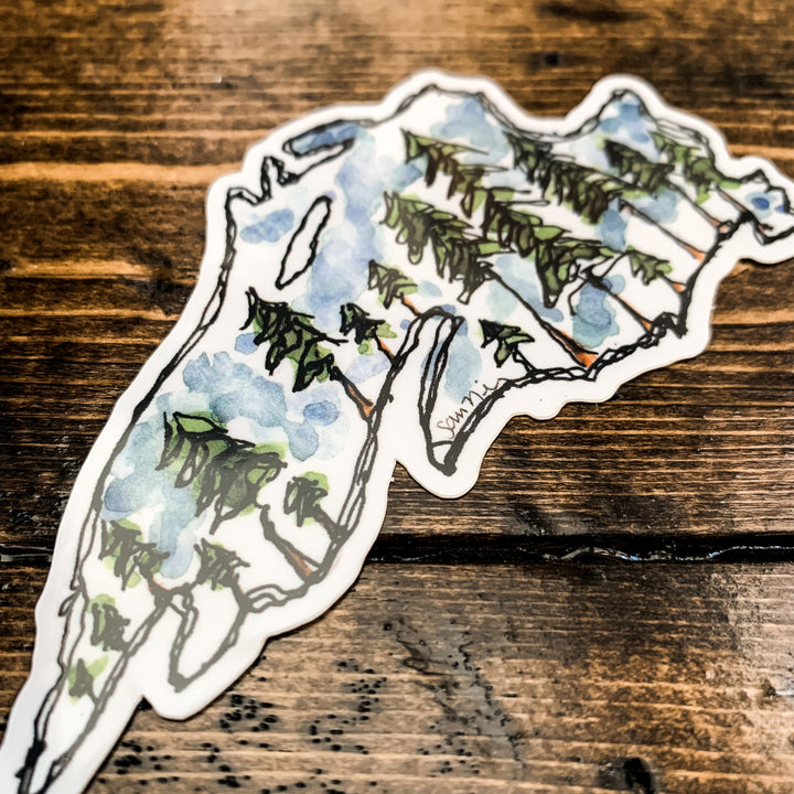 Lake Superior, Vinyl Sticker