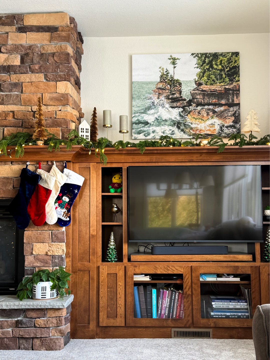 Big Bay, Large Canvas Print