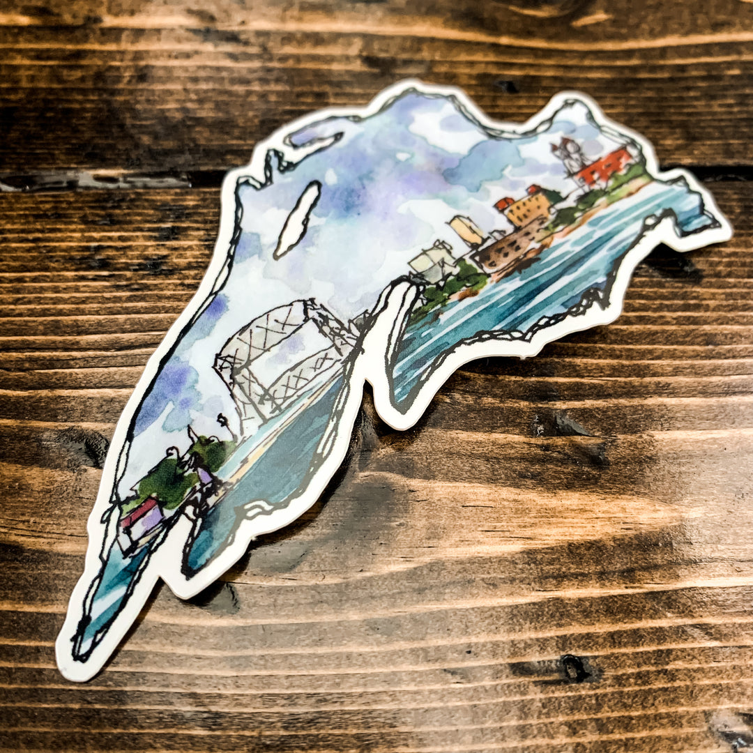 Duluth and Lake Superior, Vinyl Sticker