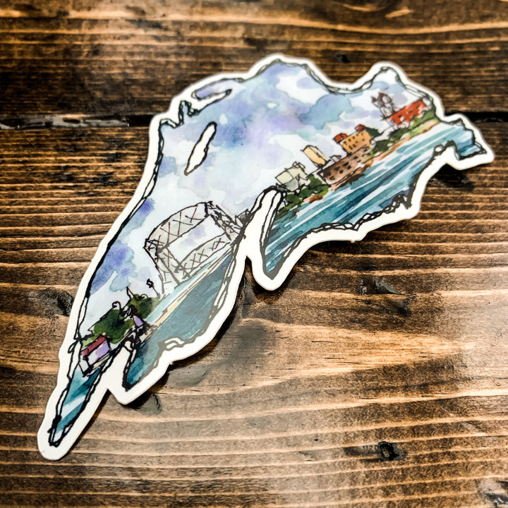 Duluth and Lake Superior, Vinyl Sticker