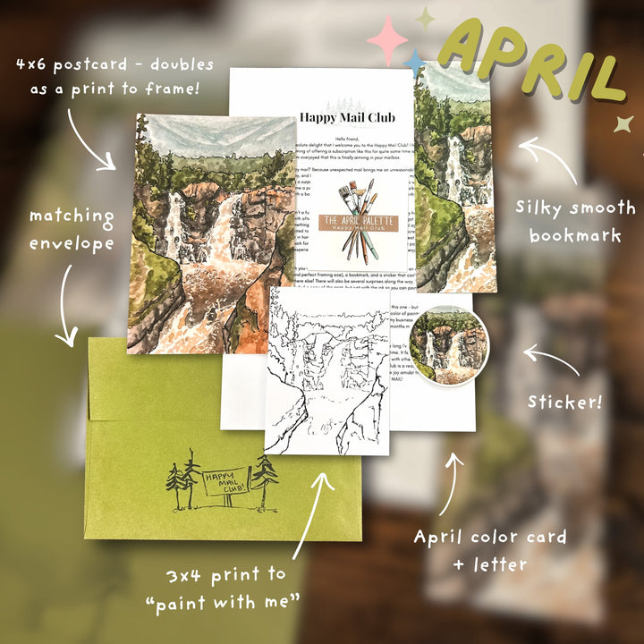 Catch up Month - April Happy Mail Club
