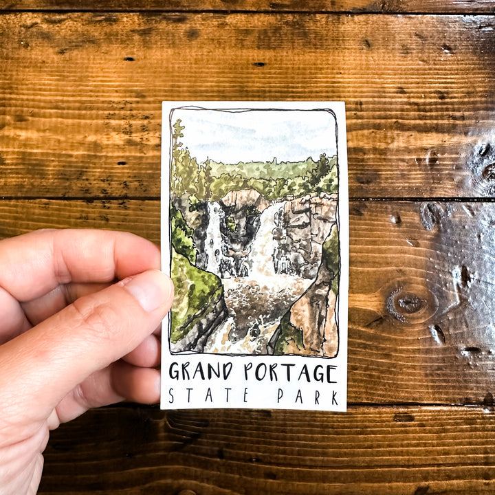 Grand Portage, Vinyl Sticker