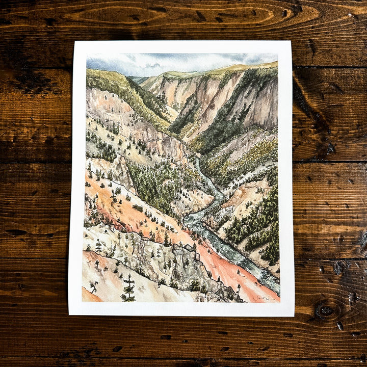 Yellowstone Print