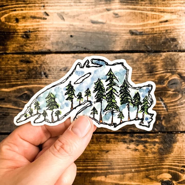 Lake Superior, Vinyl Sticker