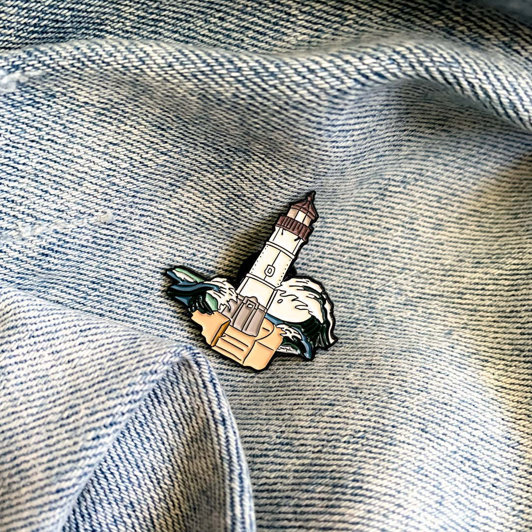 North Pier Light, Enamel Pin