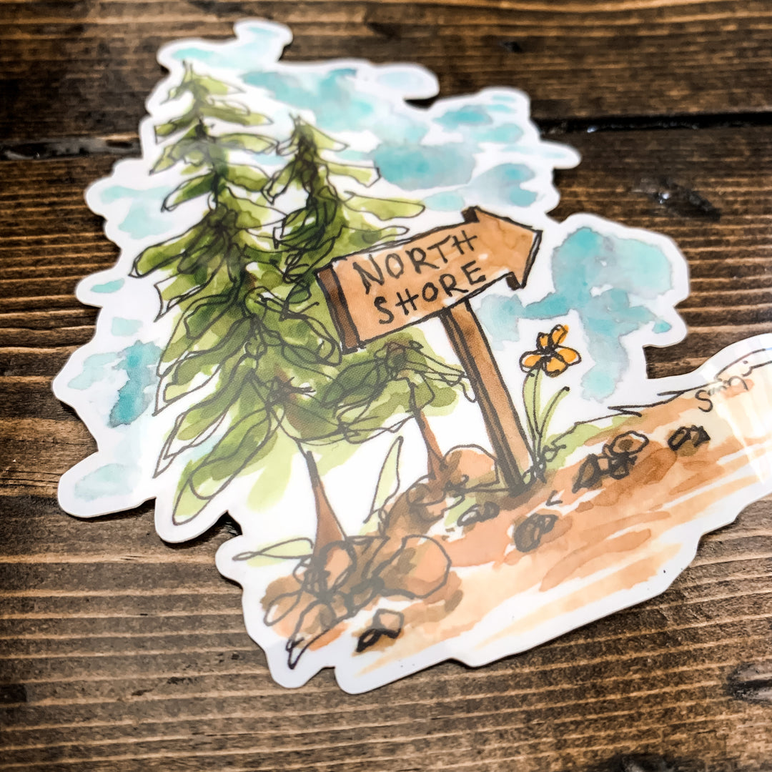 North Shore, Vinyl Sticker