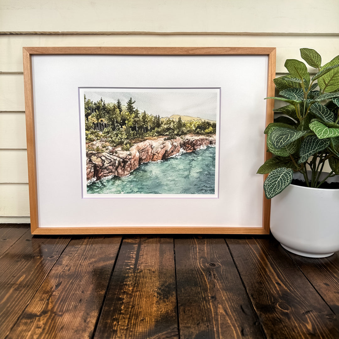 Misty Waters Print
