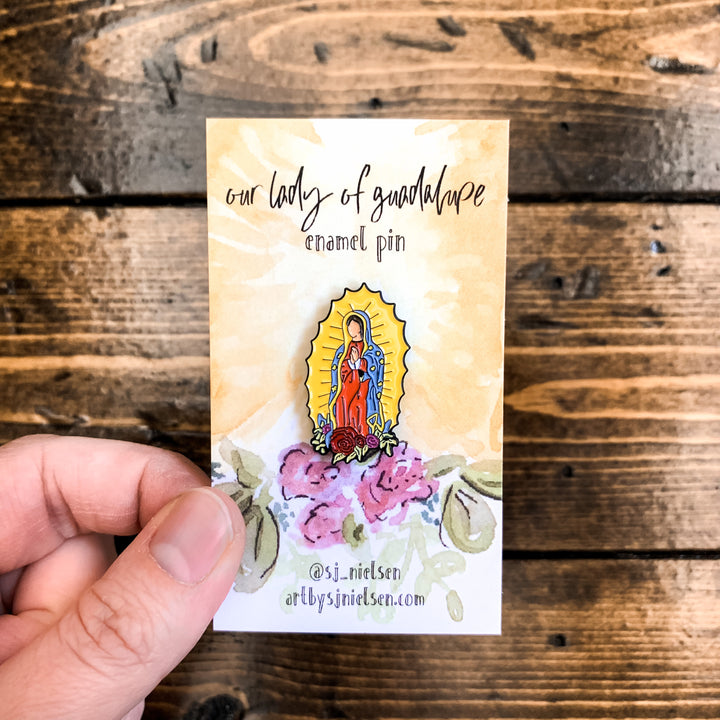 Our Lady of Guadalupe, Enamel Pin