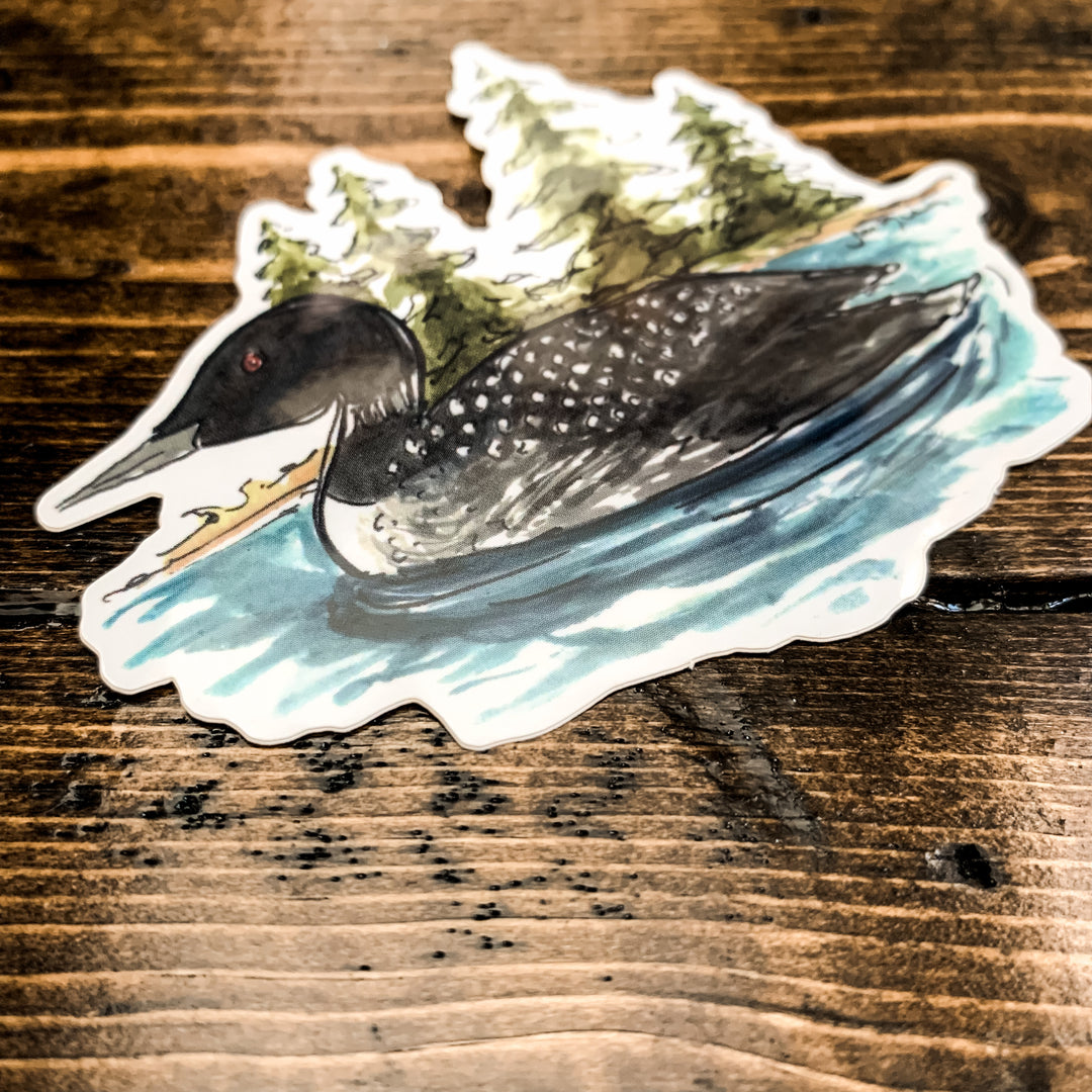 Loon, Vinyl Sticker