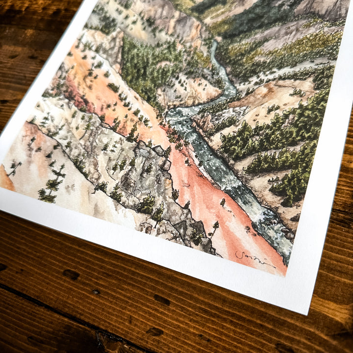 Yellowstone Print