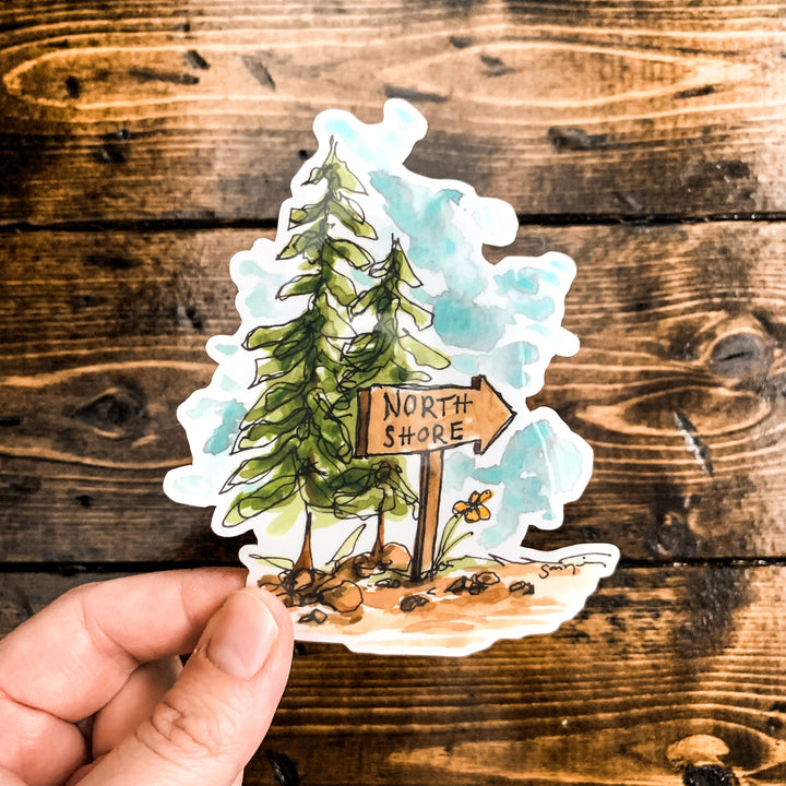 North Shore, Vinyl Sticker