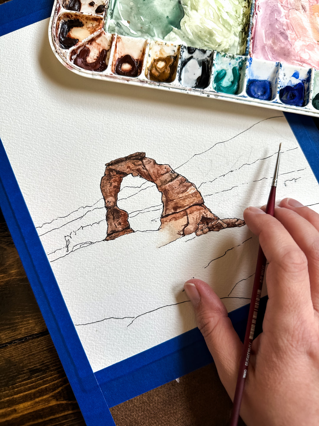 Arches National Park, Original Painting