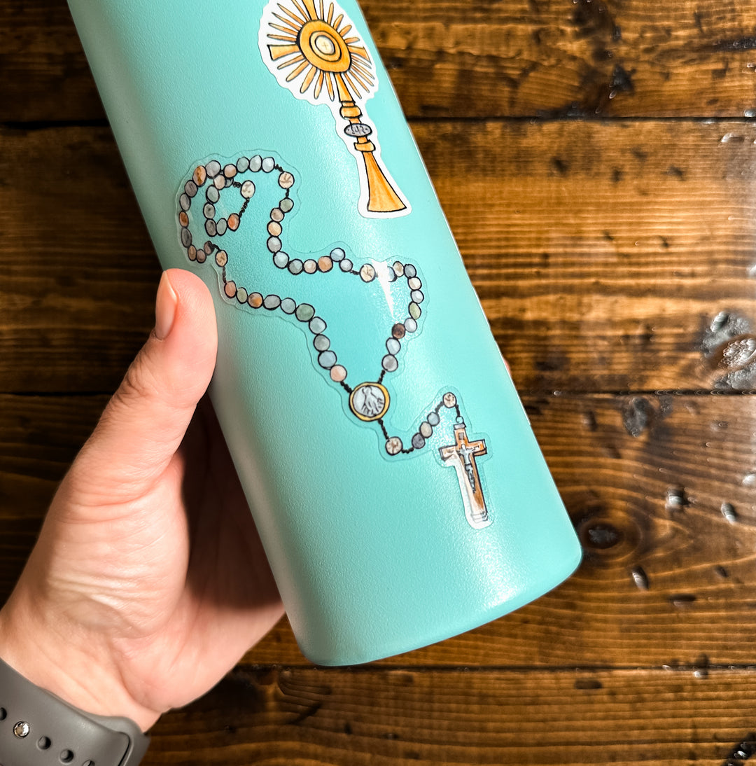 Rosary, Vinyl Sticker