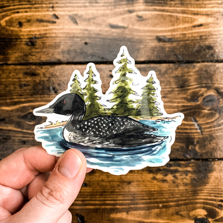 Loon, Vinyl Sticker
