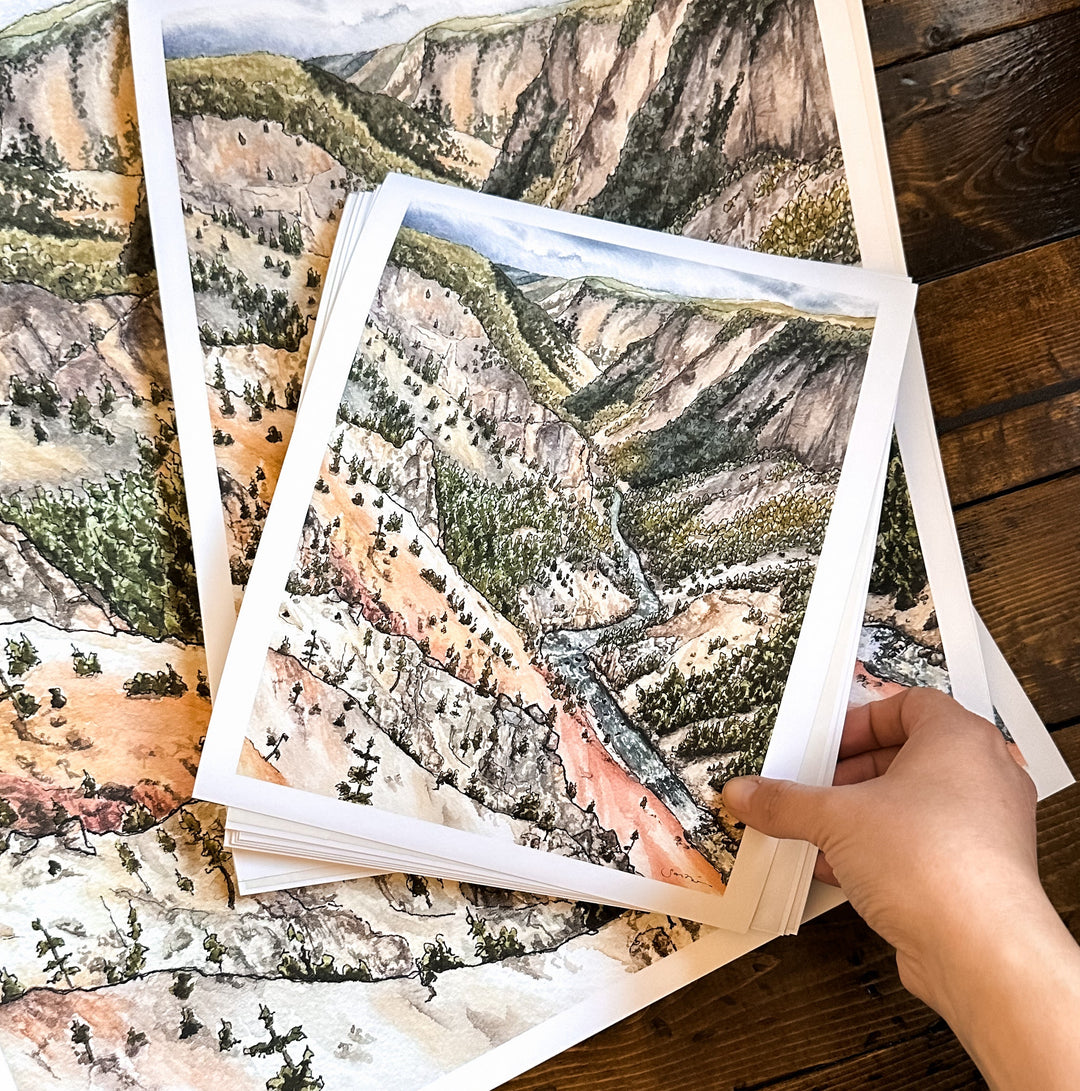 Yellowstone Print