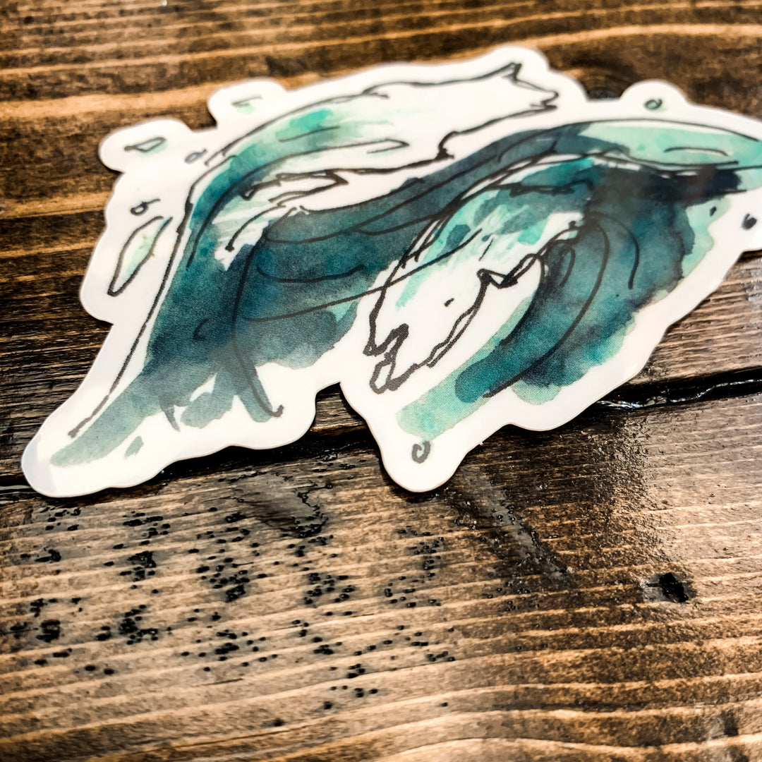 Wave, Vinyl Sticker