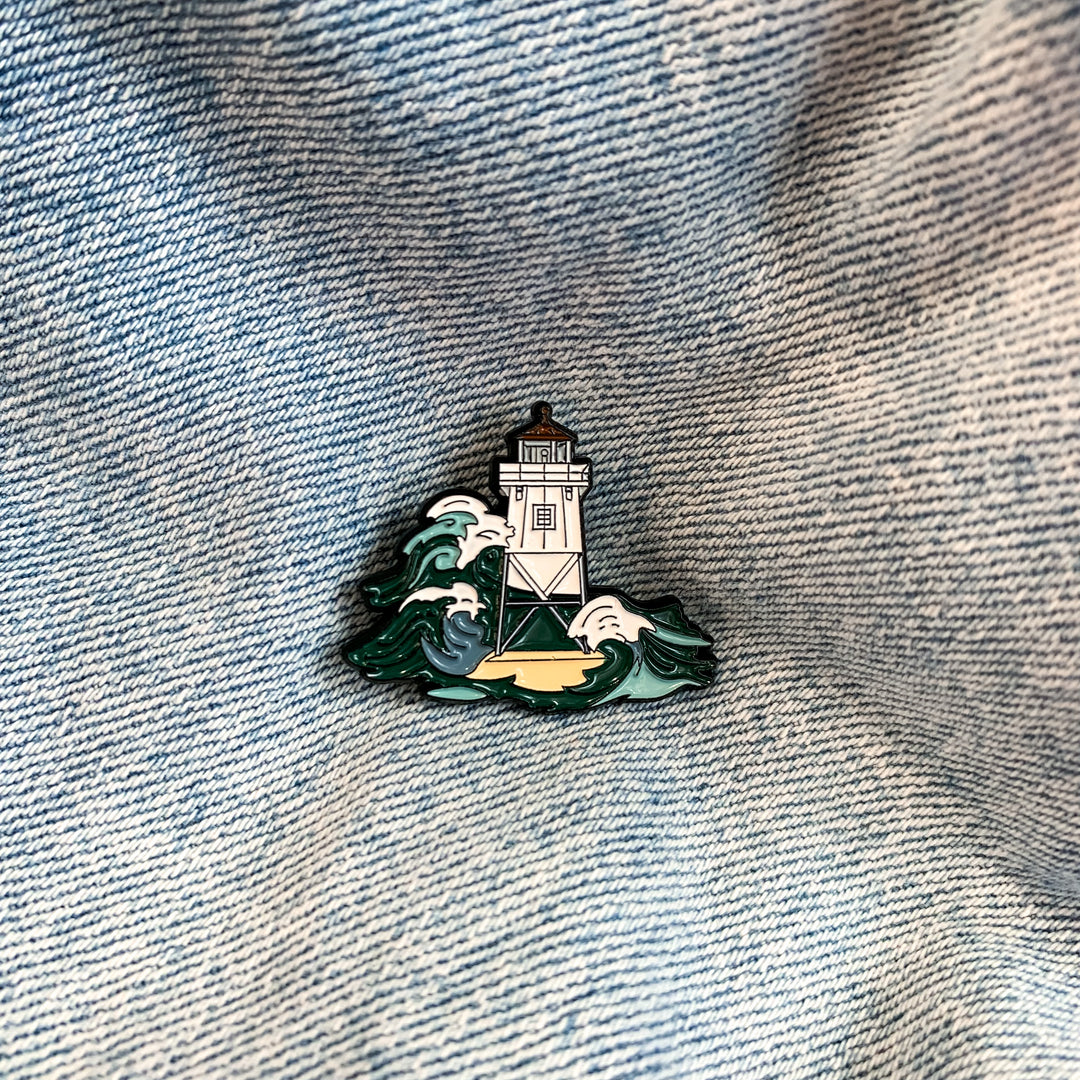 Grand Marais Light, Enamel Pin