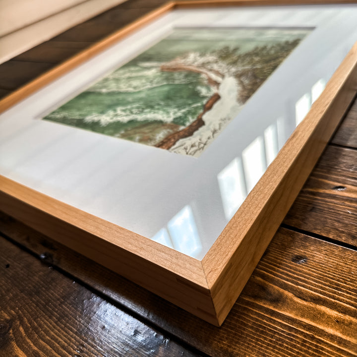 Pictured Rocks National Lakeshore, Original Watercolor