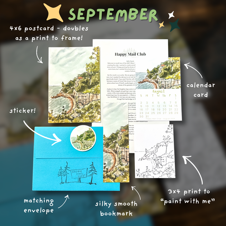 Catch up Month - August Happy Mail Club