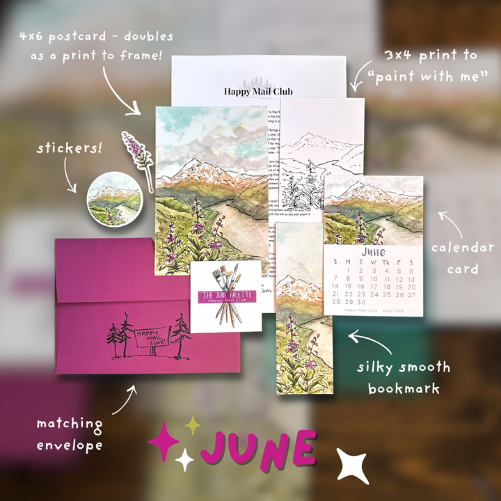 Catch up Month - June Happy Mail Club