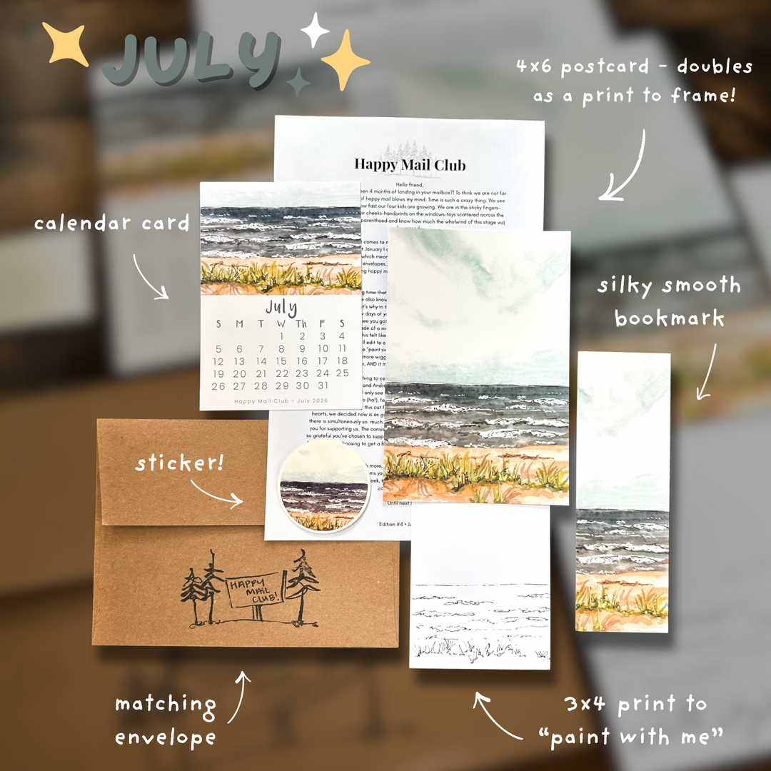 Catch up Month - July Happy Mail Club