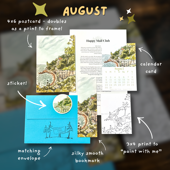 Catch up Month - August Happy Mail Club