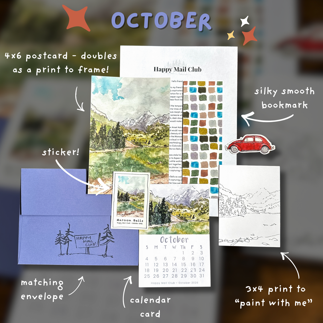 Catch up Month - October Happy Mail Club