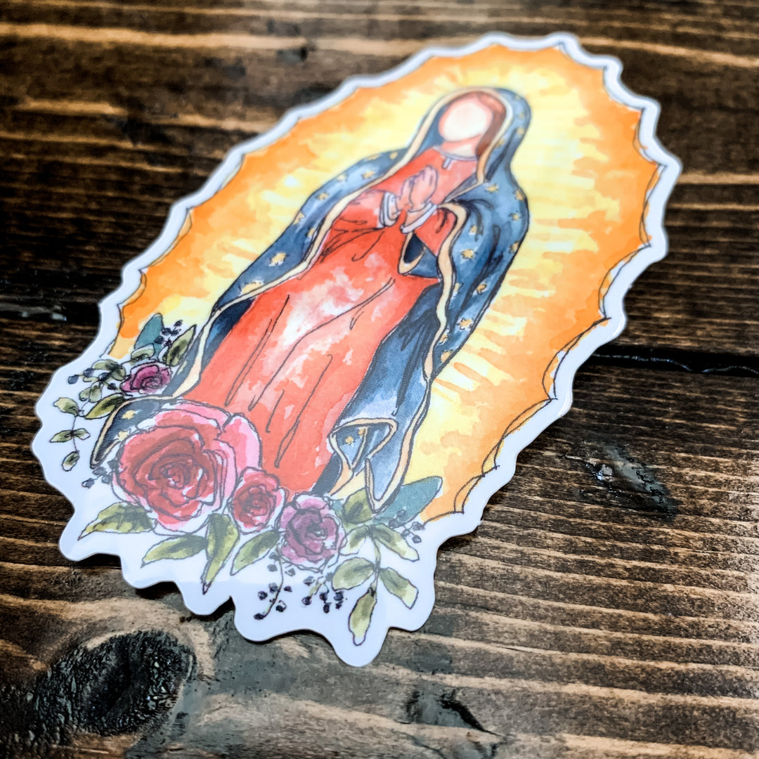 Our Lady of Guadalupe, Vinyl Sticker
