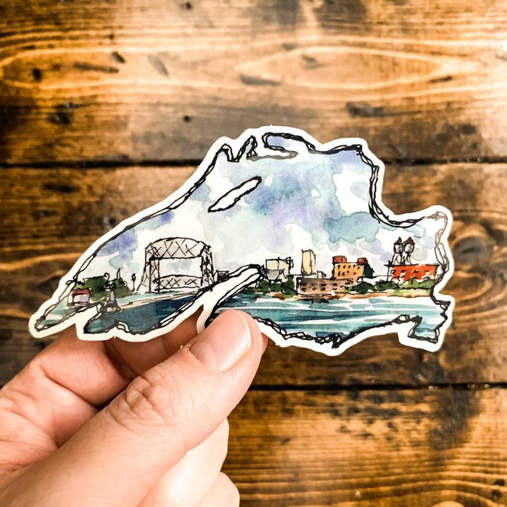 Duluth and Lake Superior, Vinyl Sticker