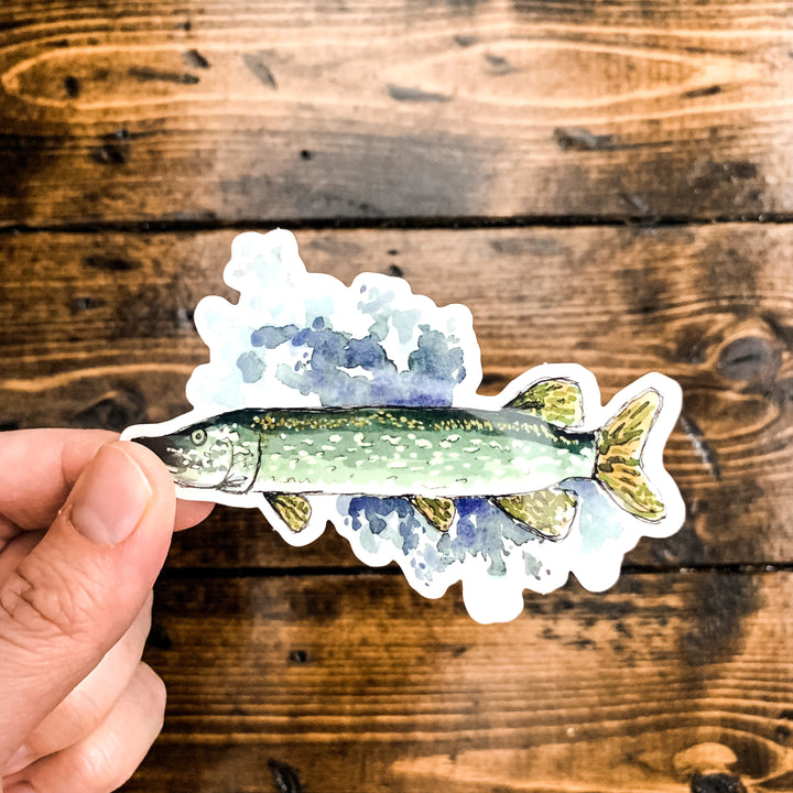 Northern Pike, Vinyl Sticker