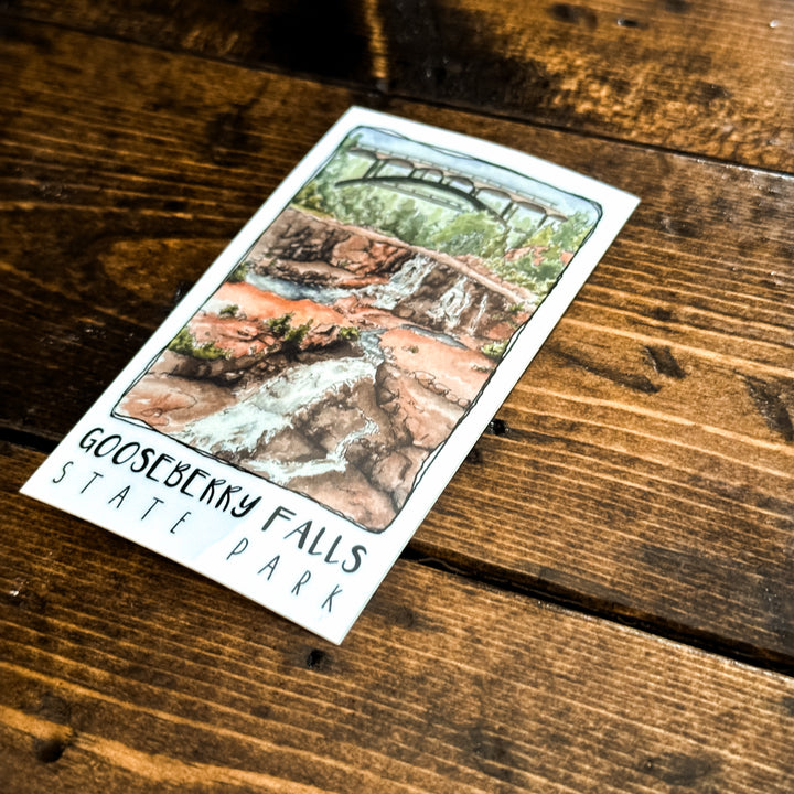 Gooseberry Falls, Vinyl Sticker