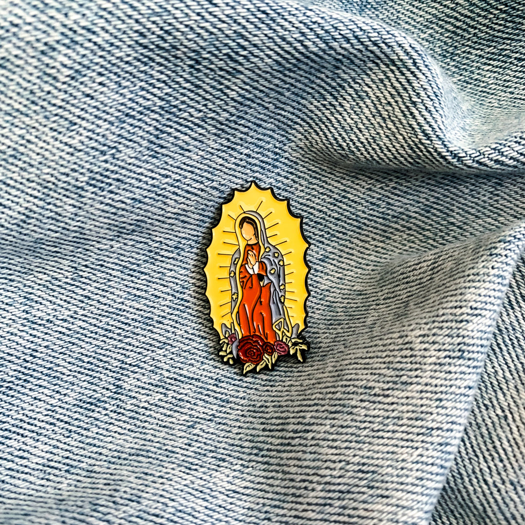 Our Lady of Guadalupe, Enamel Pin