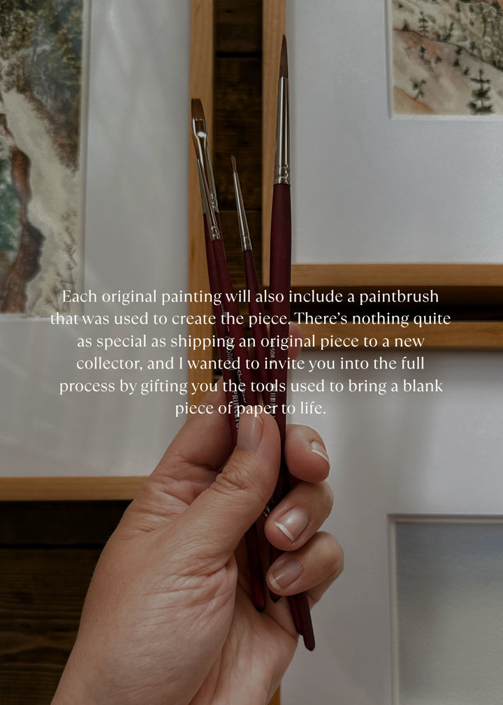 Yellowstone National Park, Original Painting