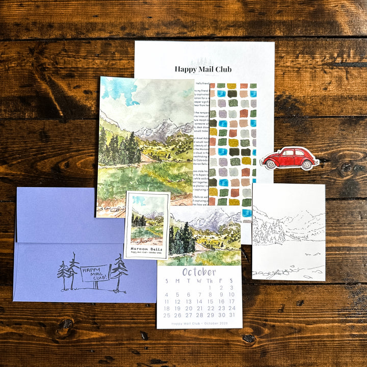 Catch up Month - October Happy Mail Club
