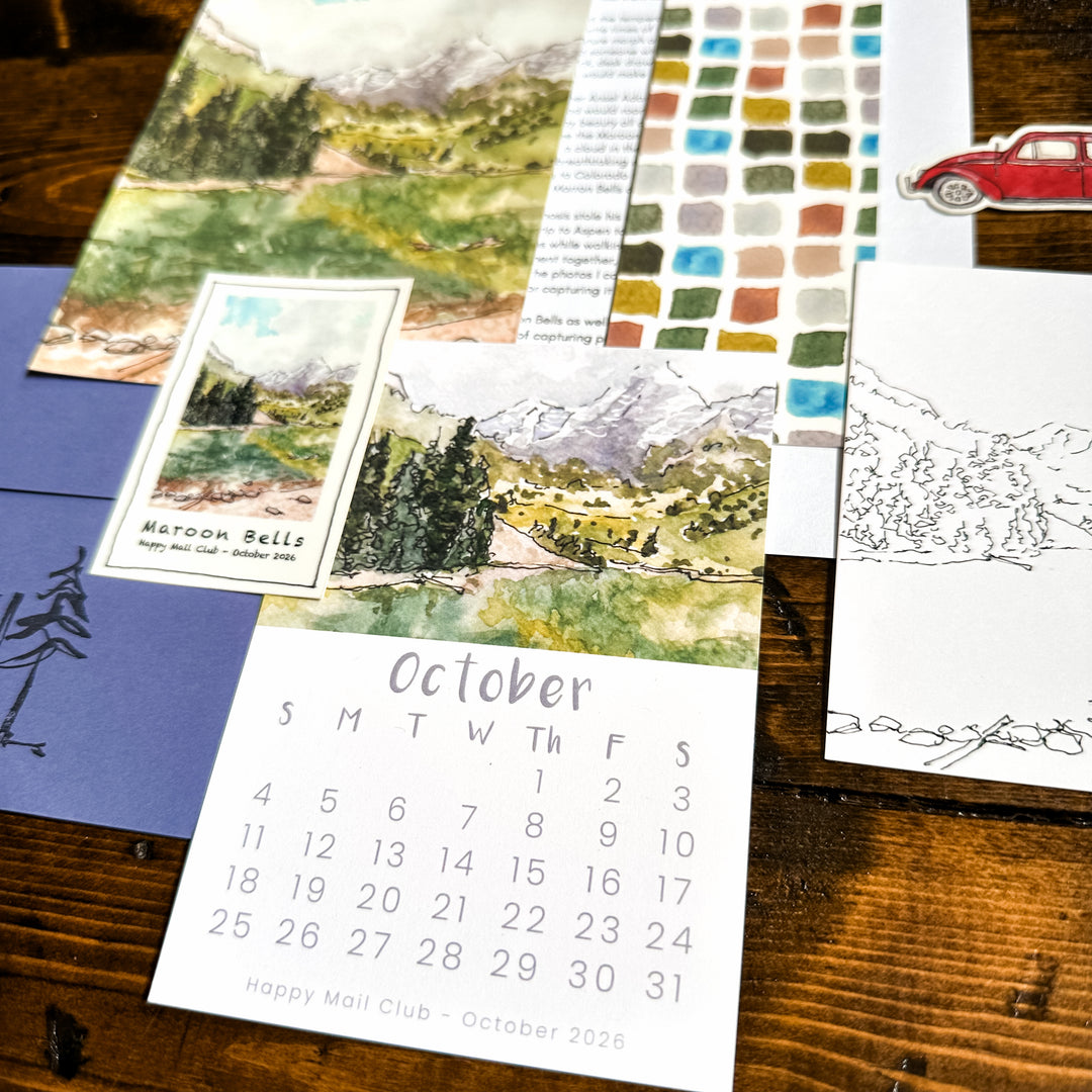 Catch up Month - October Happy Mail Club